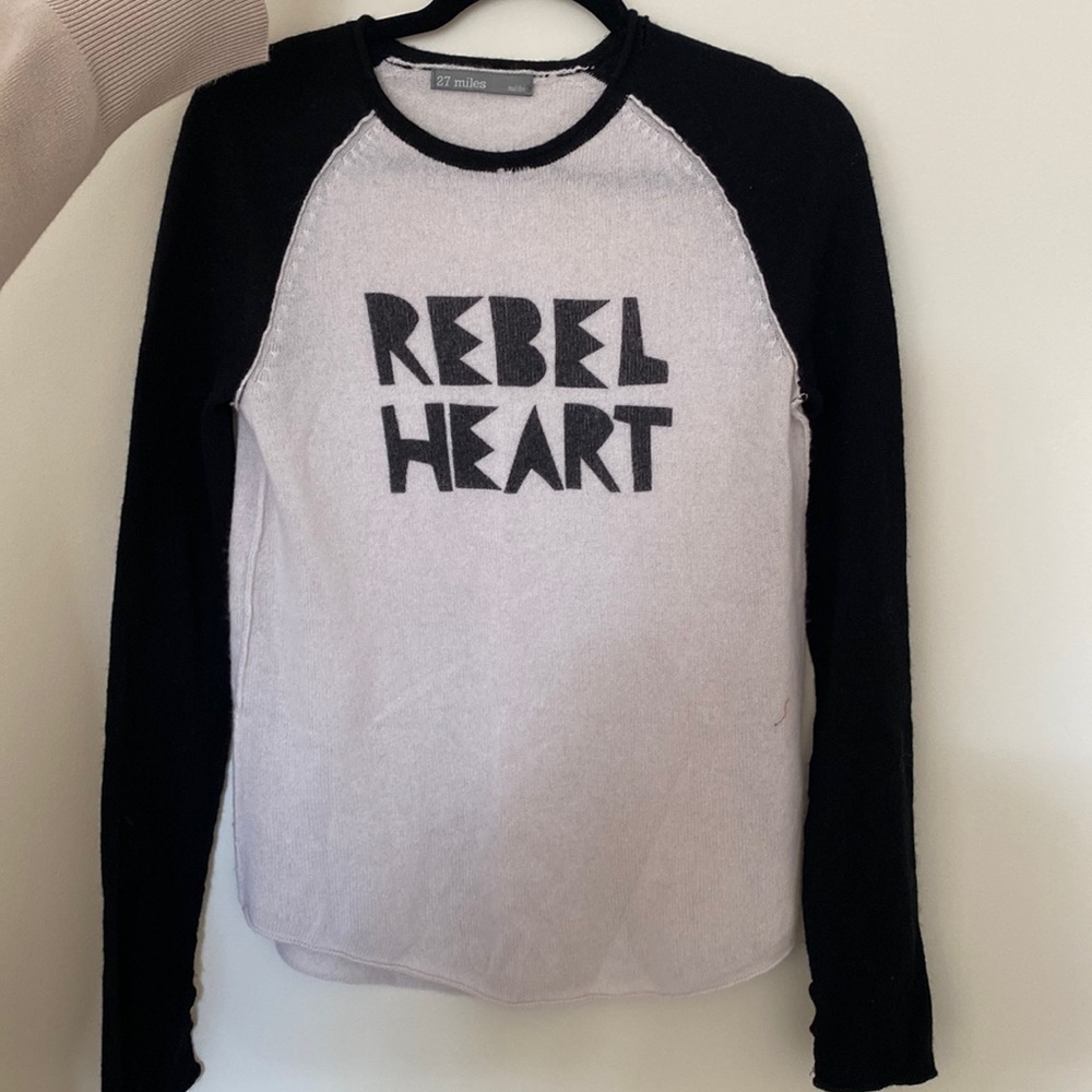 27 miles cashmere sweater